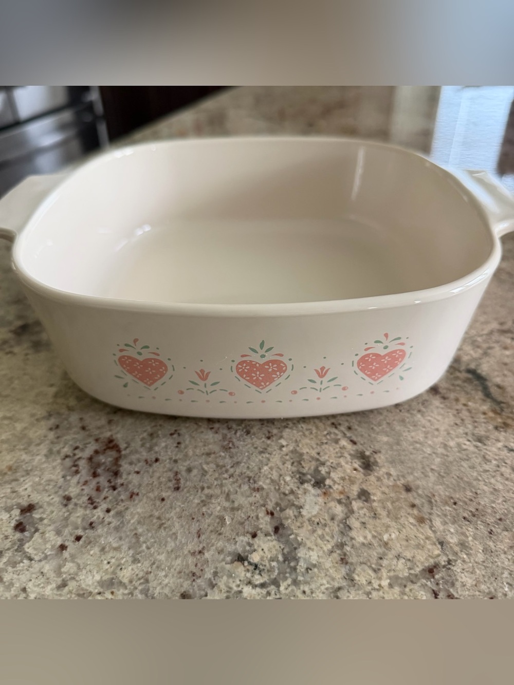 Vintage CorningWare Forever Yours A-2-B 2 Liter Casserole Dish